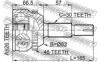 FEBEST 0110-MCV30A48 Joint, drive shaft